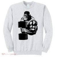 Gorilla Gym Weight Lifting Workout Training Sweatshirt thumb 0