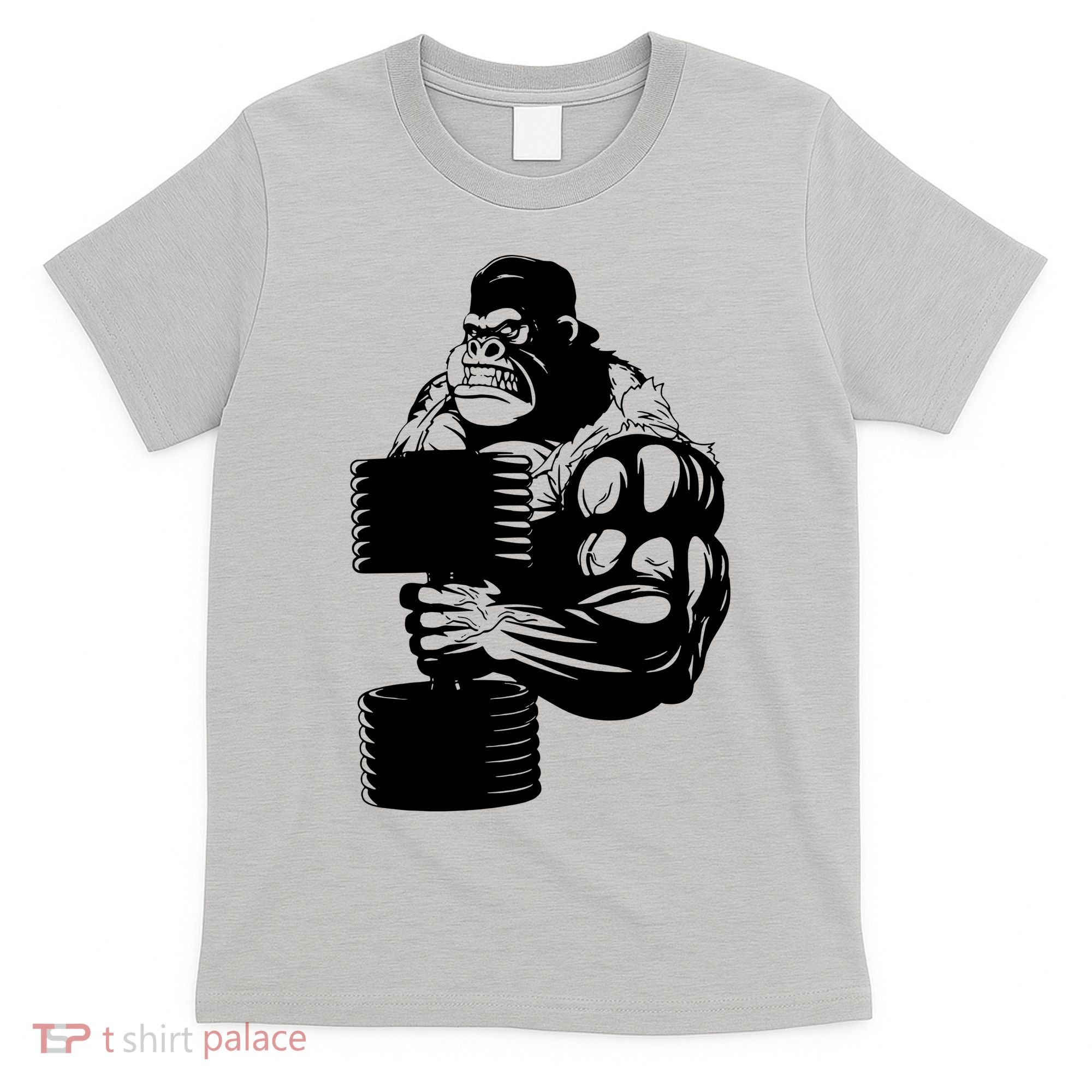 Gorilla Gym Weight Lifting Workout Training T-Shirt