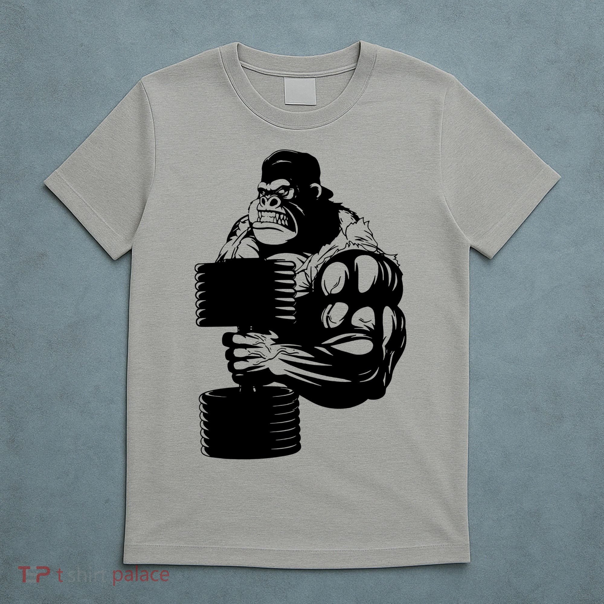 Gorilla Gym Weight Lifting Workout Training T-Shirt