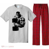 Gorilla Gym Weight Lifting Workout Training Pajama Set thumb 0