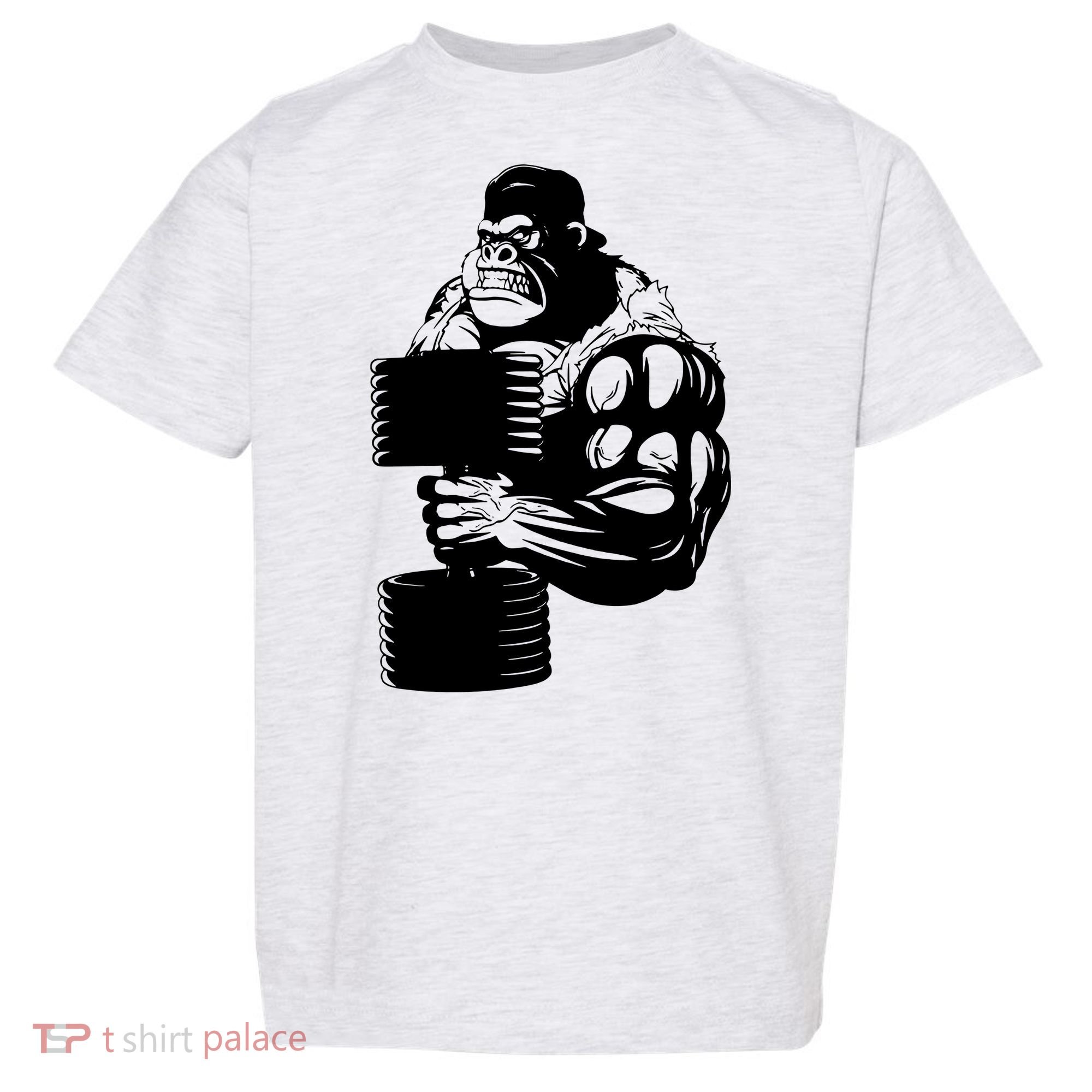 Gorilla Gym Weight Lifting Workout Training Toddler T-Shirt