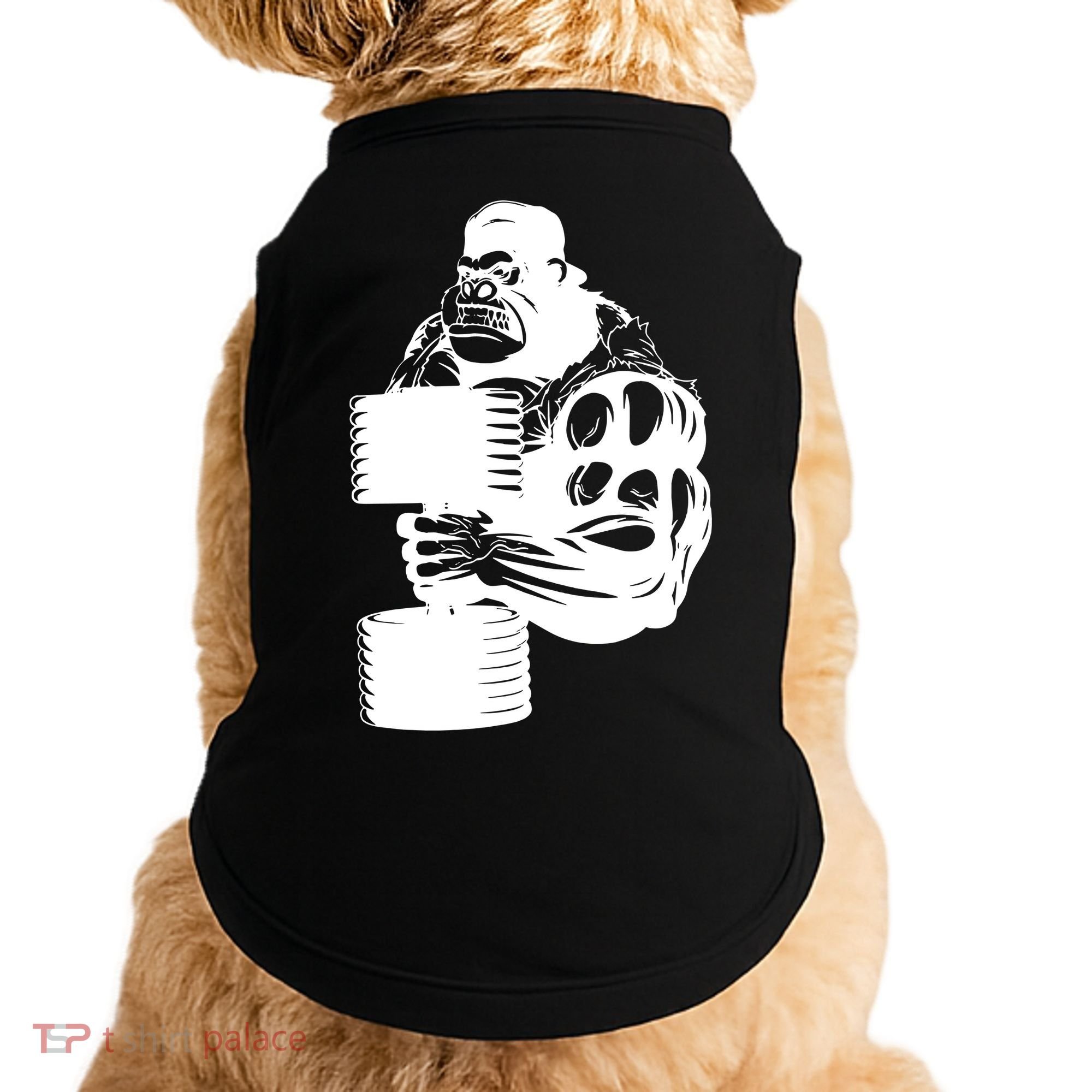Gorilla Gym Weight Lifting Workout Training Doggie Tank