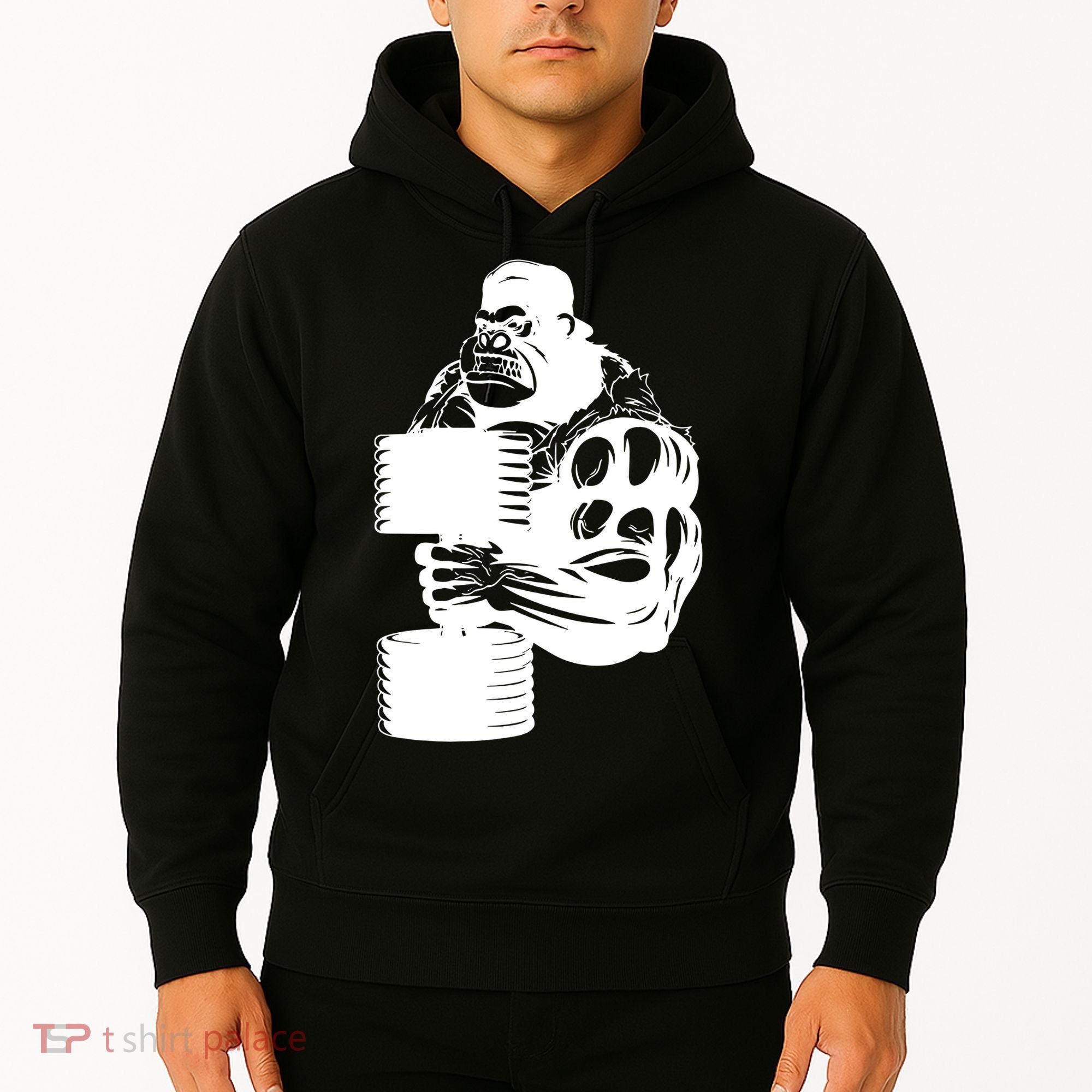 Gorilla Gym Weight Lifting Workout Training Hoodie