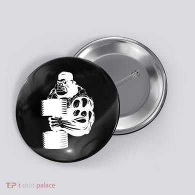 Gorilla Gym Weight Lifting Workout Training Button