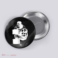 Gorilla Gym Weight Lifting Workout Training Button thumb 0