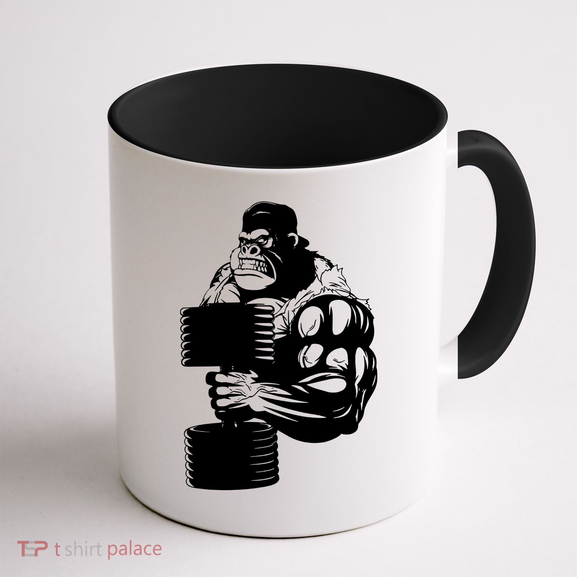 Gorilla Gym Weight Lifting Workout Training Coffee Mug