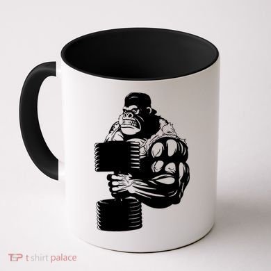 Gorilla Gym Weight Lifting Workout Training Coffee Mug