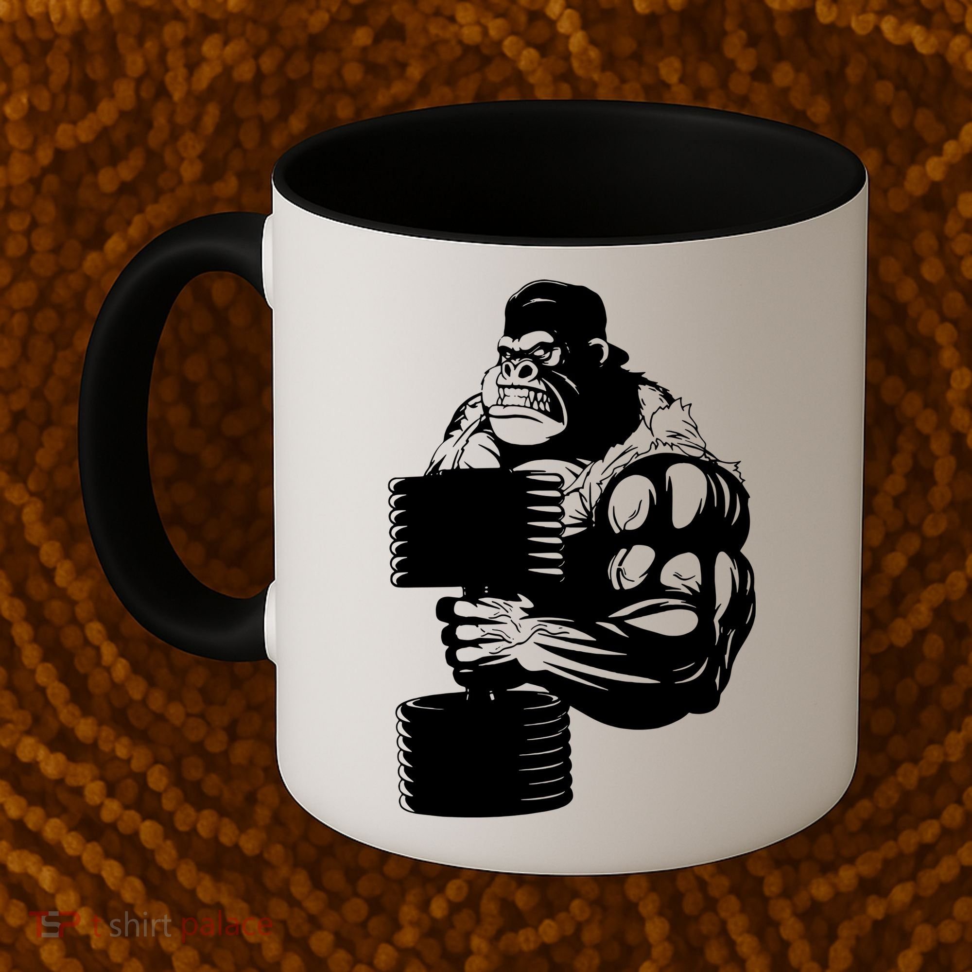 Gorilla Gym Weight Lifting Workout Training Coffee Mug