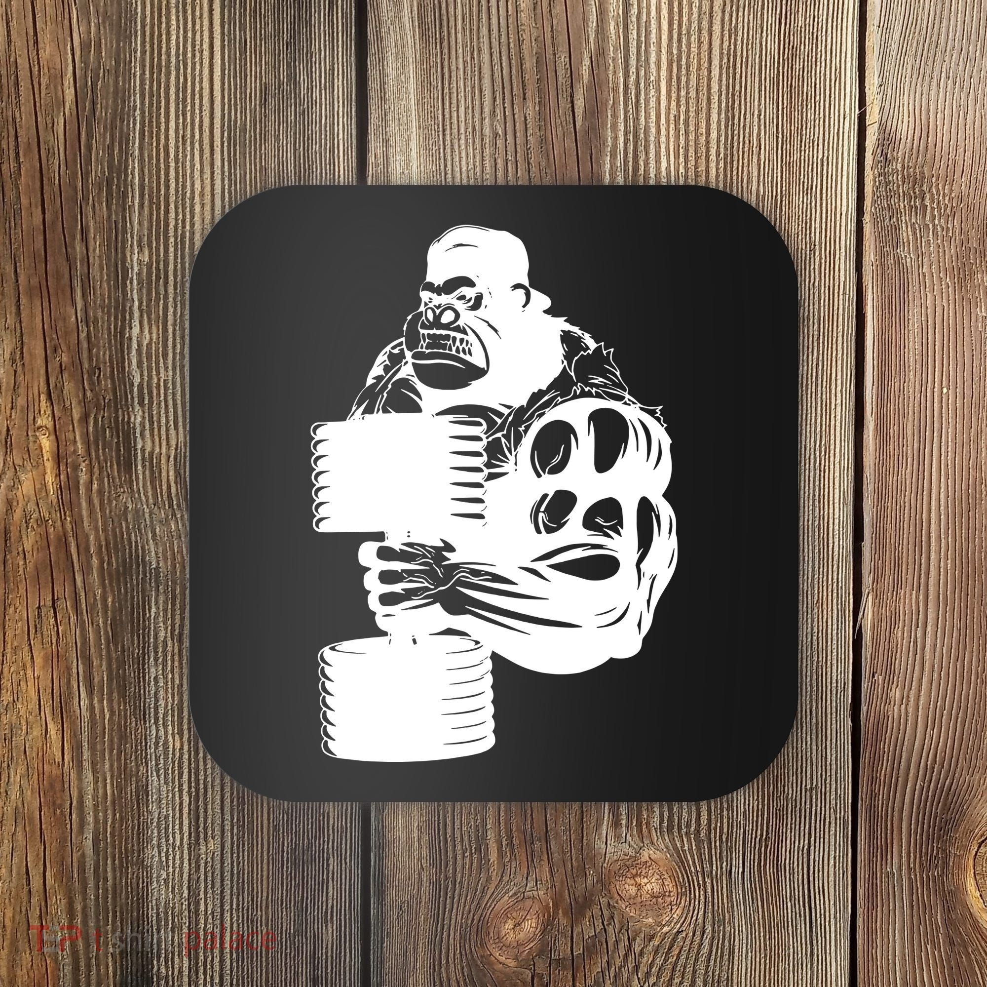 Gorilla Gym Weight Lifting Workout Training Coaster
