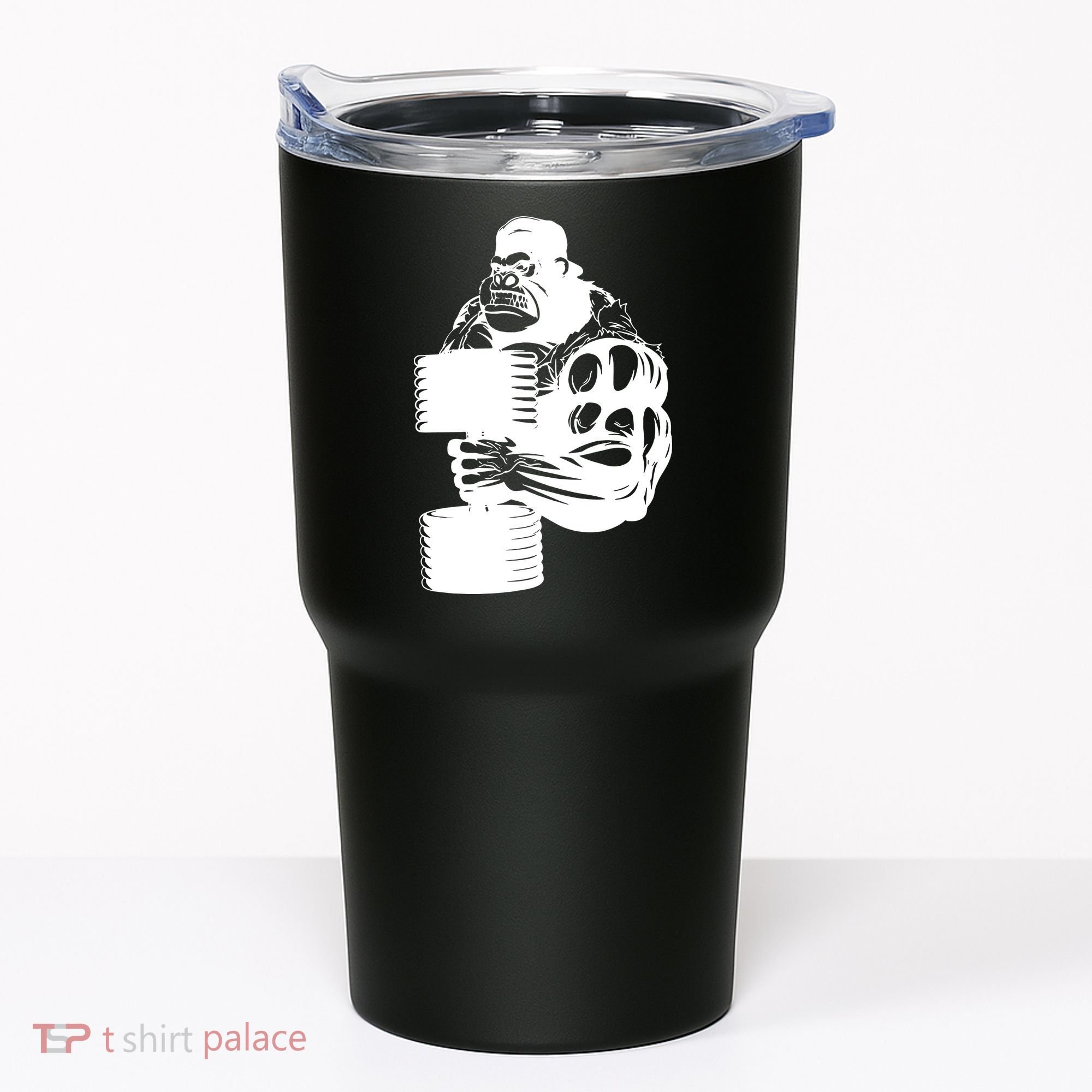 Gorilla Gym Weight Lifting Workout Training Tumbler