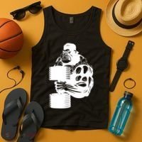Gorilla Gym Weight Lifting Workout Training Tank Top thumb 4