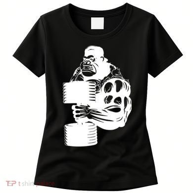 Gorilla Gym Weight Lifting Workout Training Women's T-Shirt