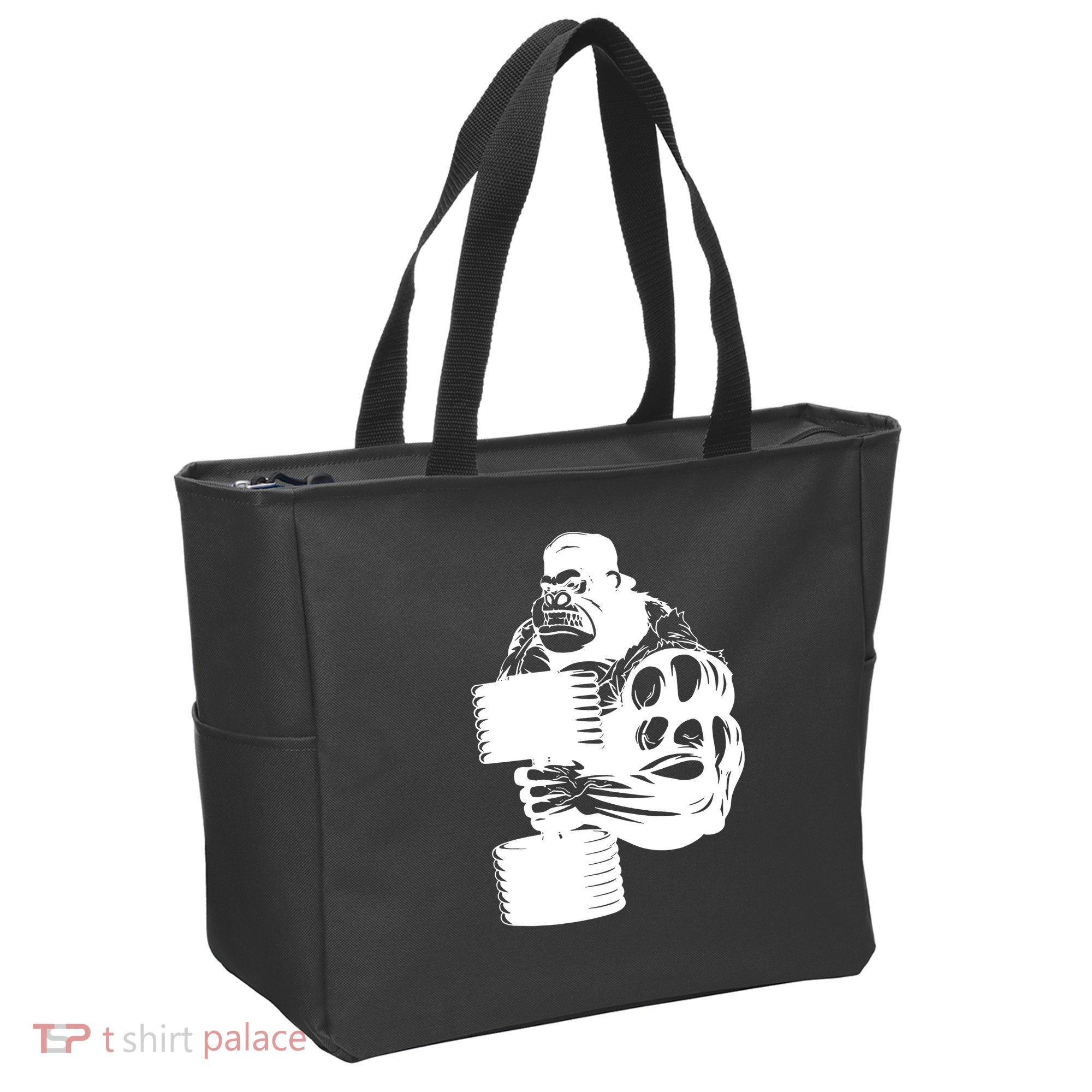 Gorilla Gym Weight Lifting Workout Training Tote Bag