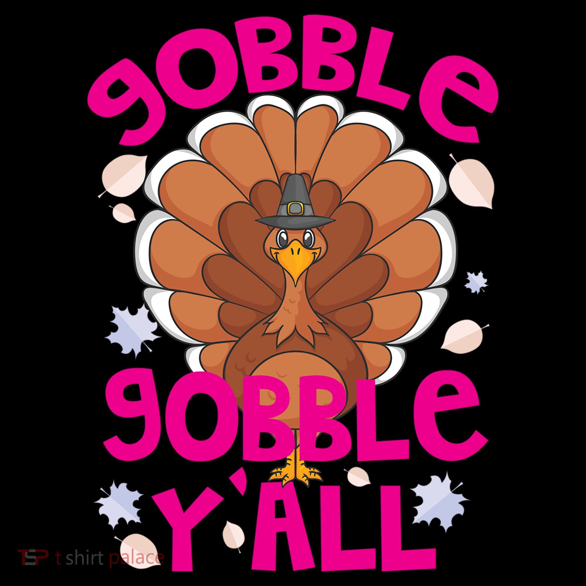 Gobble Gobble Yall Cute Turkey Funny Thanksgiving Gift Coffee Mug