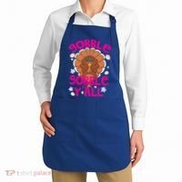 Gobble Gobble Yall Cute Turkey Funny Thanksgiving Gift Apron thumb 2