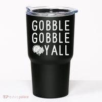 Gobble Gobble Yall Tumbler thumb 0