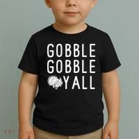 Gobble Gobble Yall Toddler T-Shirt thumb 2