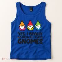 Garden Gnome Yes I Really Do Need All These Gnomes Gift Tank Top thumb 2