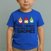 Garden Gnome Yes I Really Do Need All These Gnomes Gift Toddler T-Shirt thumb 2