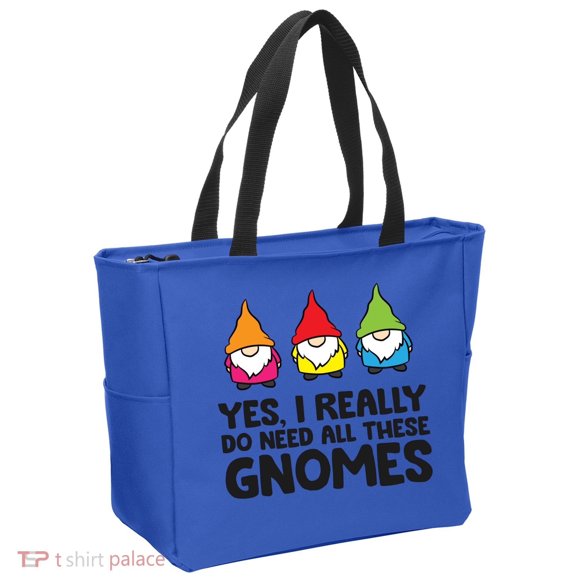 Garden Gnome Yes I Really Do Need All These Gnomes Gift Tote Bag