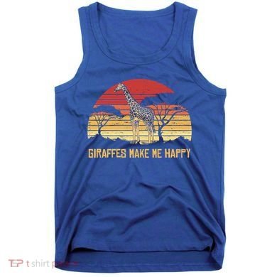 Giraffe Gift Zookeeper Gift Vintage African Sw Gift Tank Top