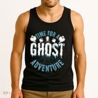 Ghost Hunting Adventures Quote For Paranormal Investigator Tank Top thumb 3