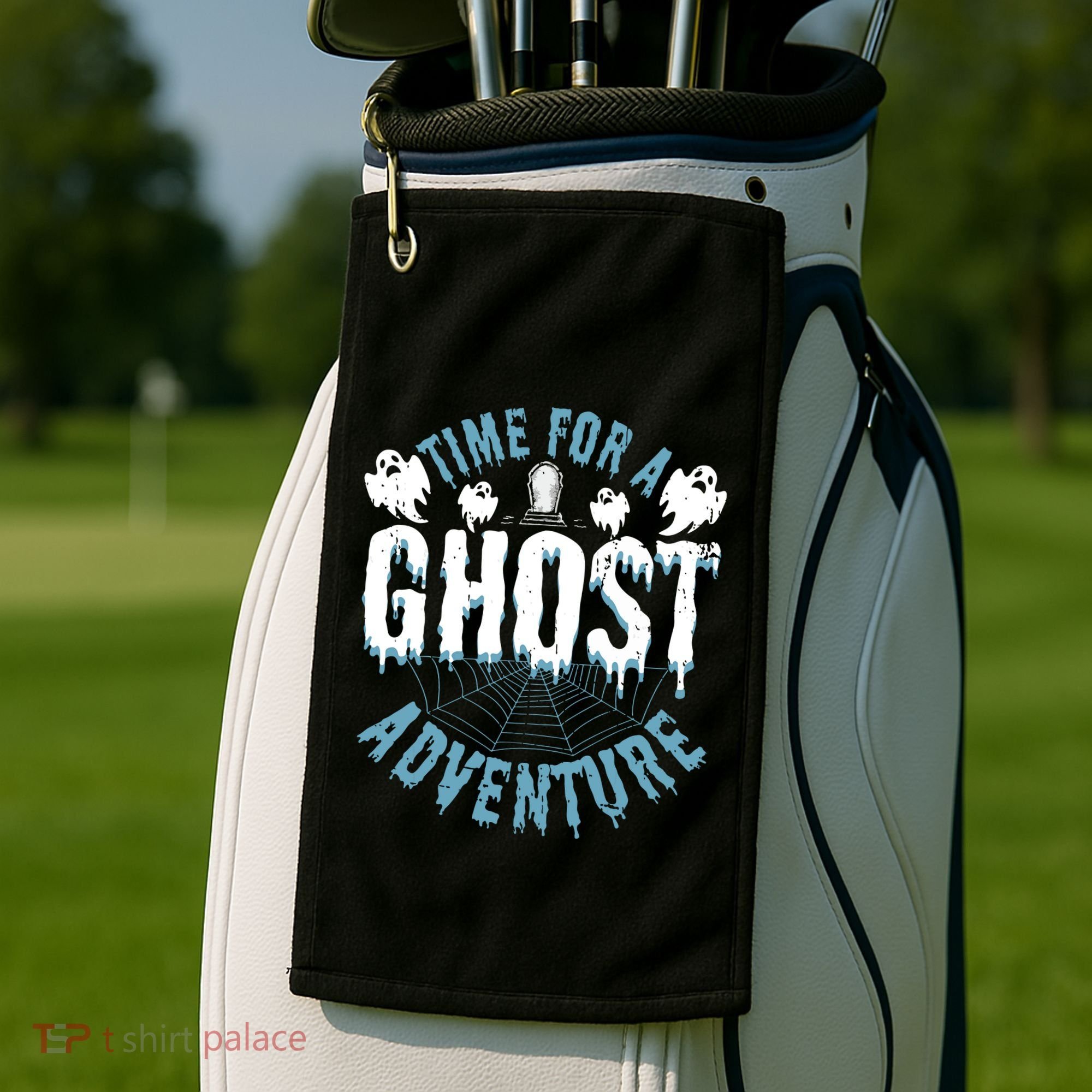 Ghost Hunting Adventures Quote For Paranormal Investigator Golf Towel