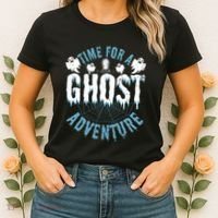 Ghost Hunting Adventures Quote For Paranormal Investigator Women's T-Shirt thumb 2