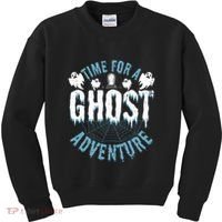 Ghost Hunting Adventures Quote For Paranormal Investigator Kids Sweatshirt thumb 0