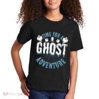 Ghost Hunting Adventures Quote For Paranormal Investigator Kids T-Shirt thumb 2