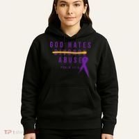 God Hates Abuse Hoodie thumb 5