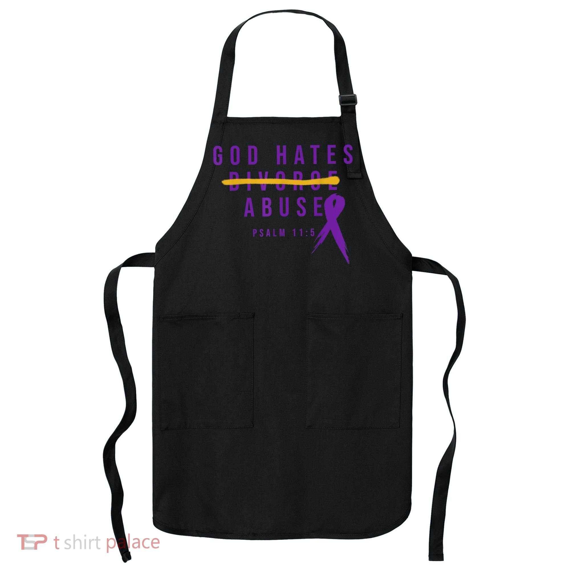 God Hates Abuse Apron