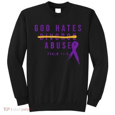 God Hates Abuse Sweatshirt
