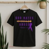 God Hates Abuse T-Shirt thumb 2