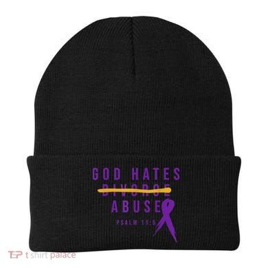 God Hates Abuse Beanie