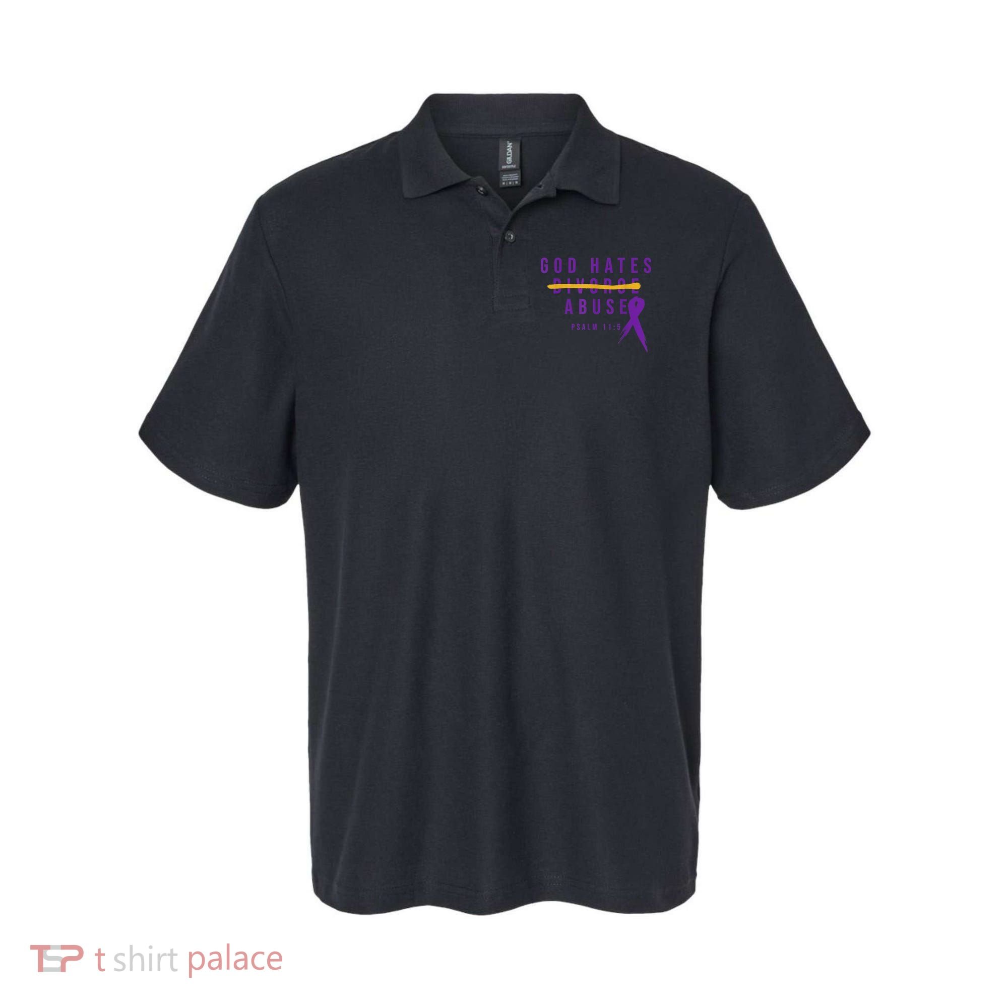 God Hates Abuse Polo