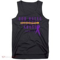 God Hates Abuse Tank Top thumb 0