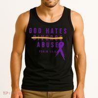 God Hates Abuse Tank Top thumb 3