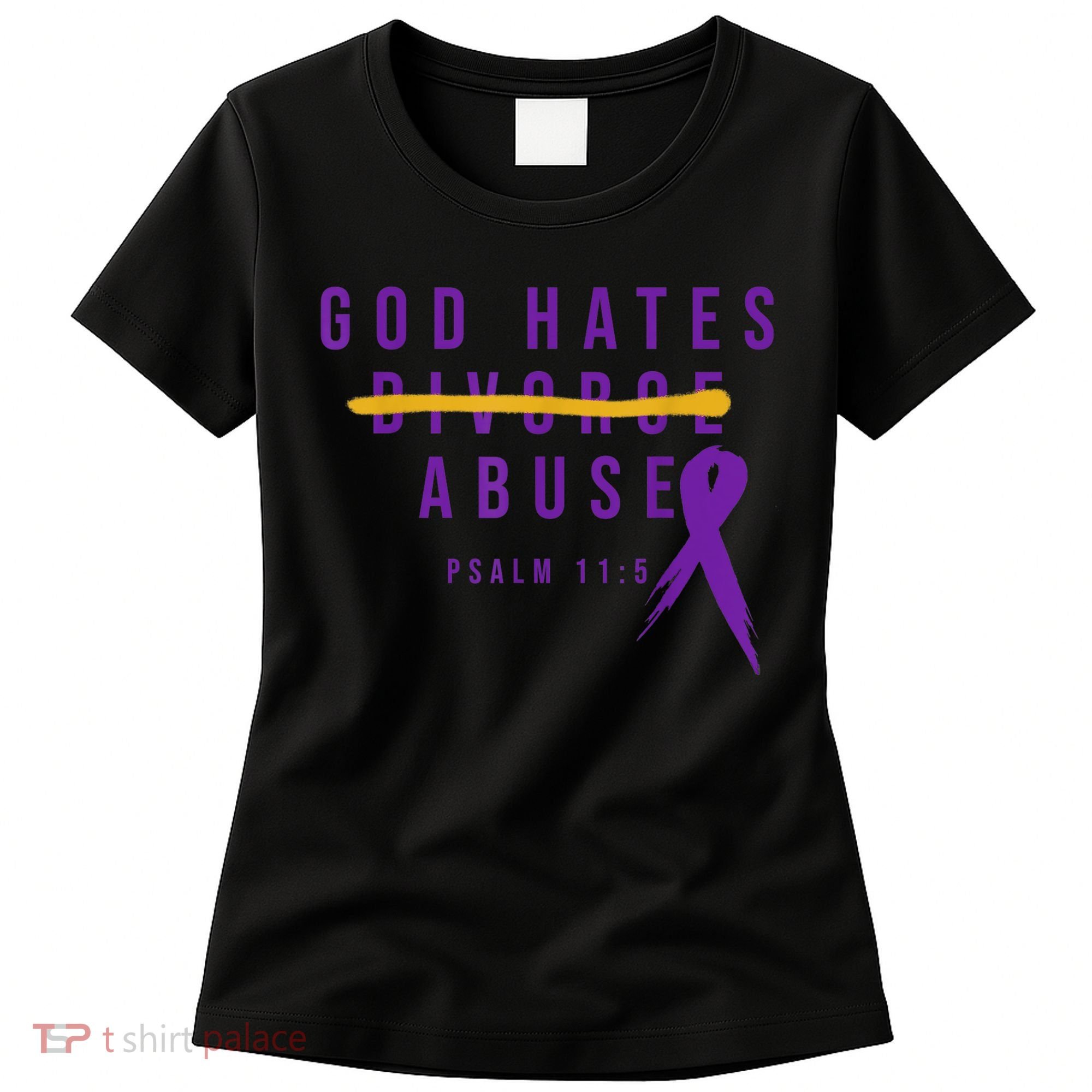God Hates Abuse Women's T-Shirt