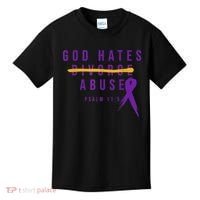 God Hates Abuse Kids T-Shirt thumb 0