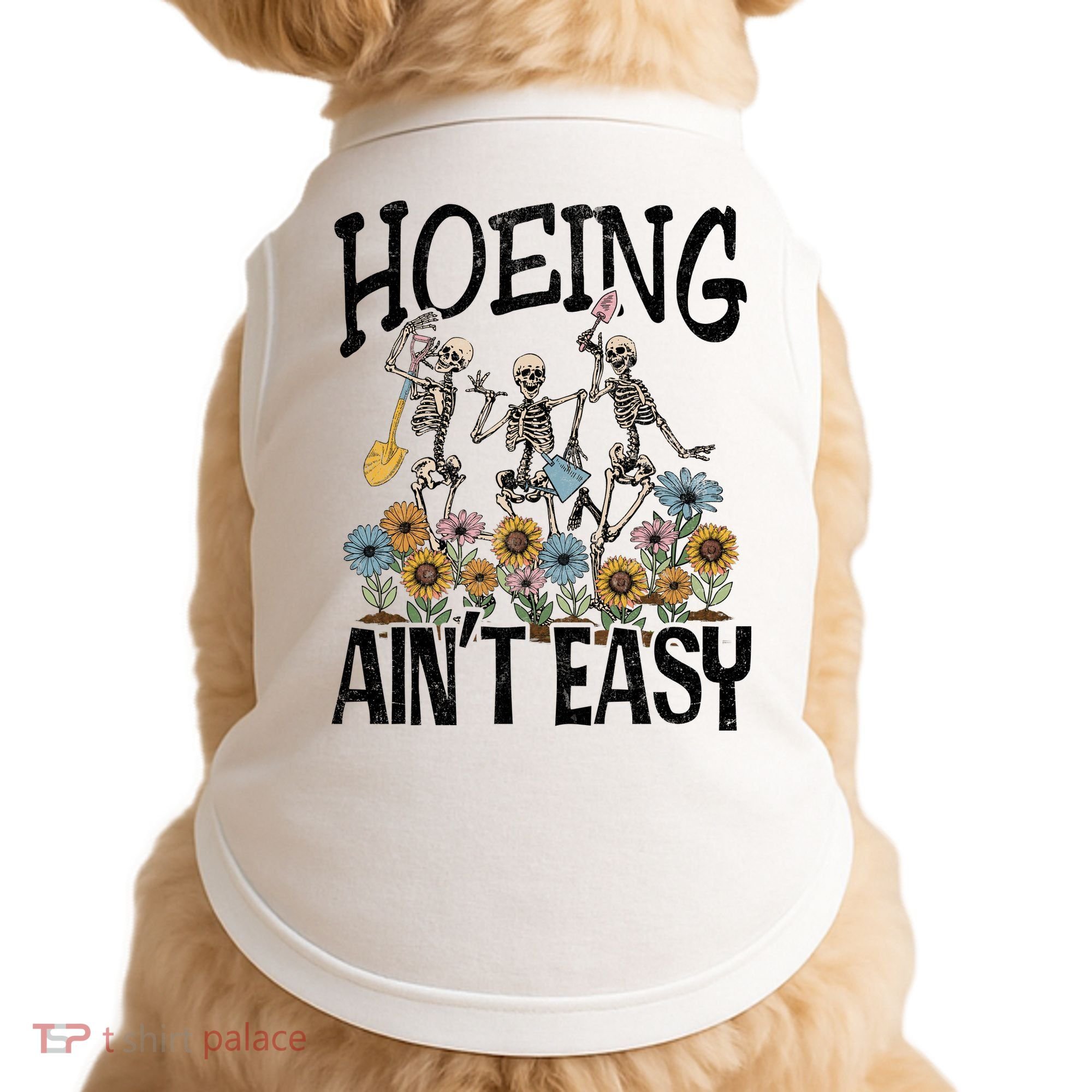 Garden Hoeing AinT Easy Doggie Tank