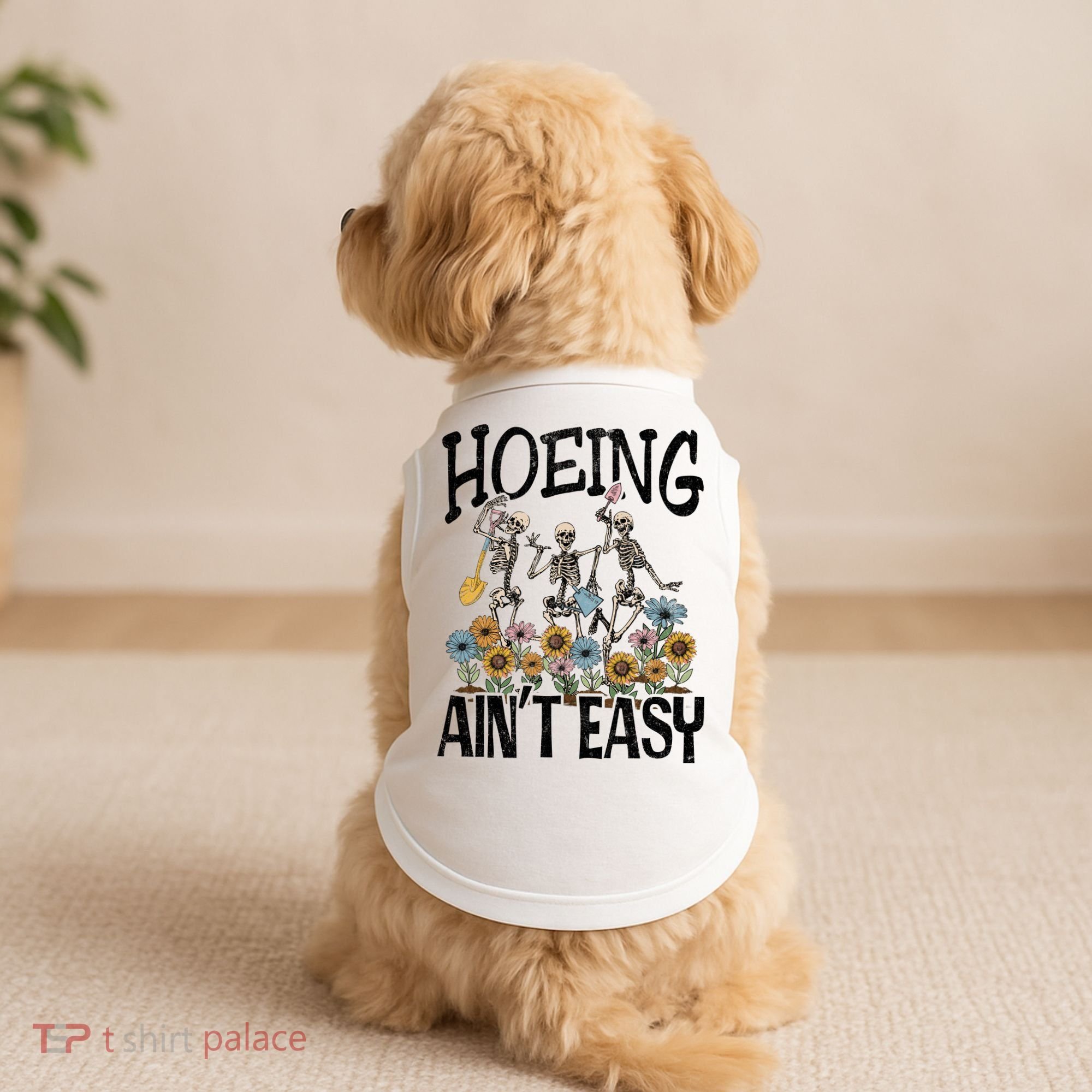 Garden Hoeing AinT Easy Doggie Tank