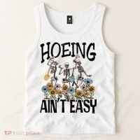 Garden Hoeing AinT Easy Tank Top thumb 2