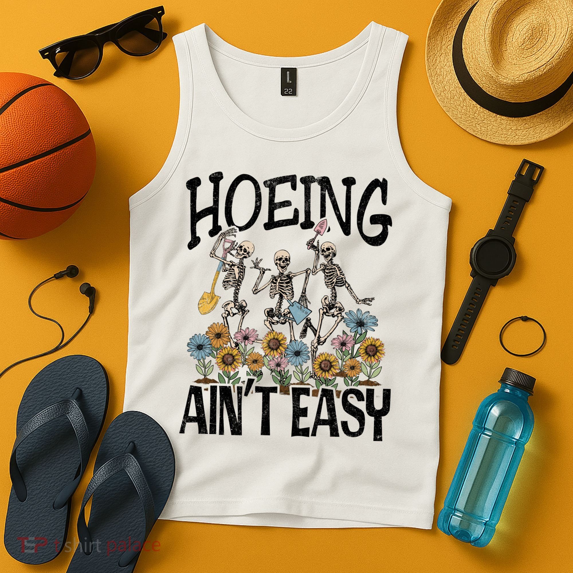 Garden Hoeing AinT Easy Tank Top