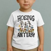 Garden Hoeing AinT Easy Toddler T-Shirt thumb 2