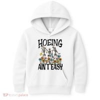Garden Hoeing AinT Easy Kids Hoodie thumb 0
