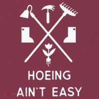 Garden Hoeing Ain't Easy 16oz Travel Tumbler thumb 2