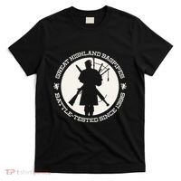 Great Highland Bagpipes Battle Tested Since 1396 T-Shirt thumb 0