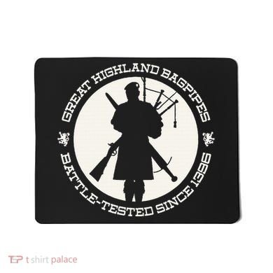 Great Highland Bagpipes Battle Tested Since 1396 Mousepad