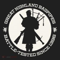 Great Highland Bagpipes Battle Tested Since 1396 Hat thumb 2
